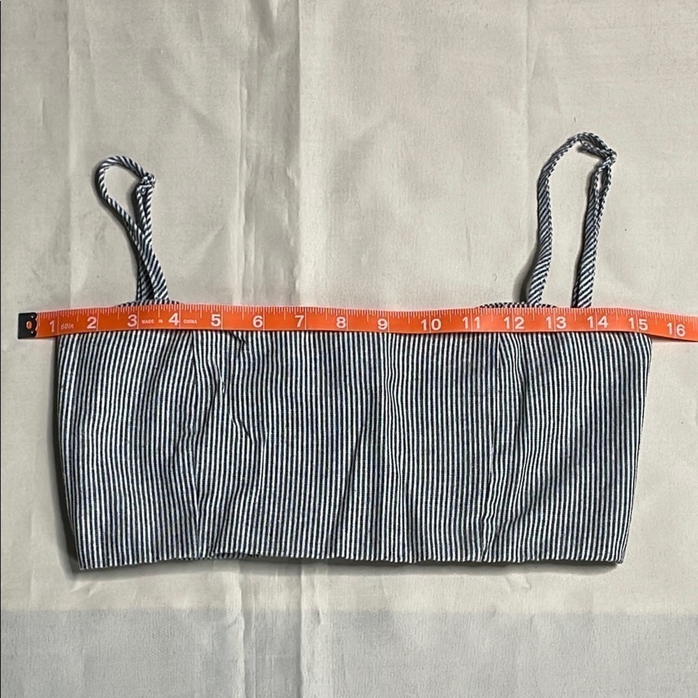 BRANDY MELVILLE Striped Black and White Women's Top - Picture 10 of 10